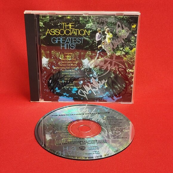 The Association Greatest Hits CD Signed - Picture 7 of 8